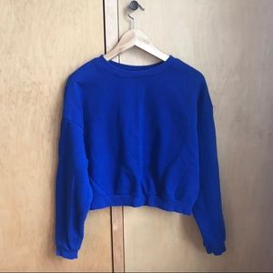 H&M Cropped Sweatshirt